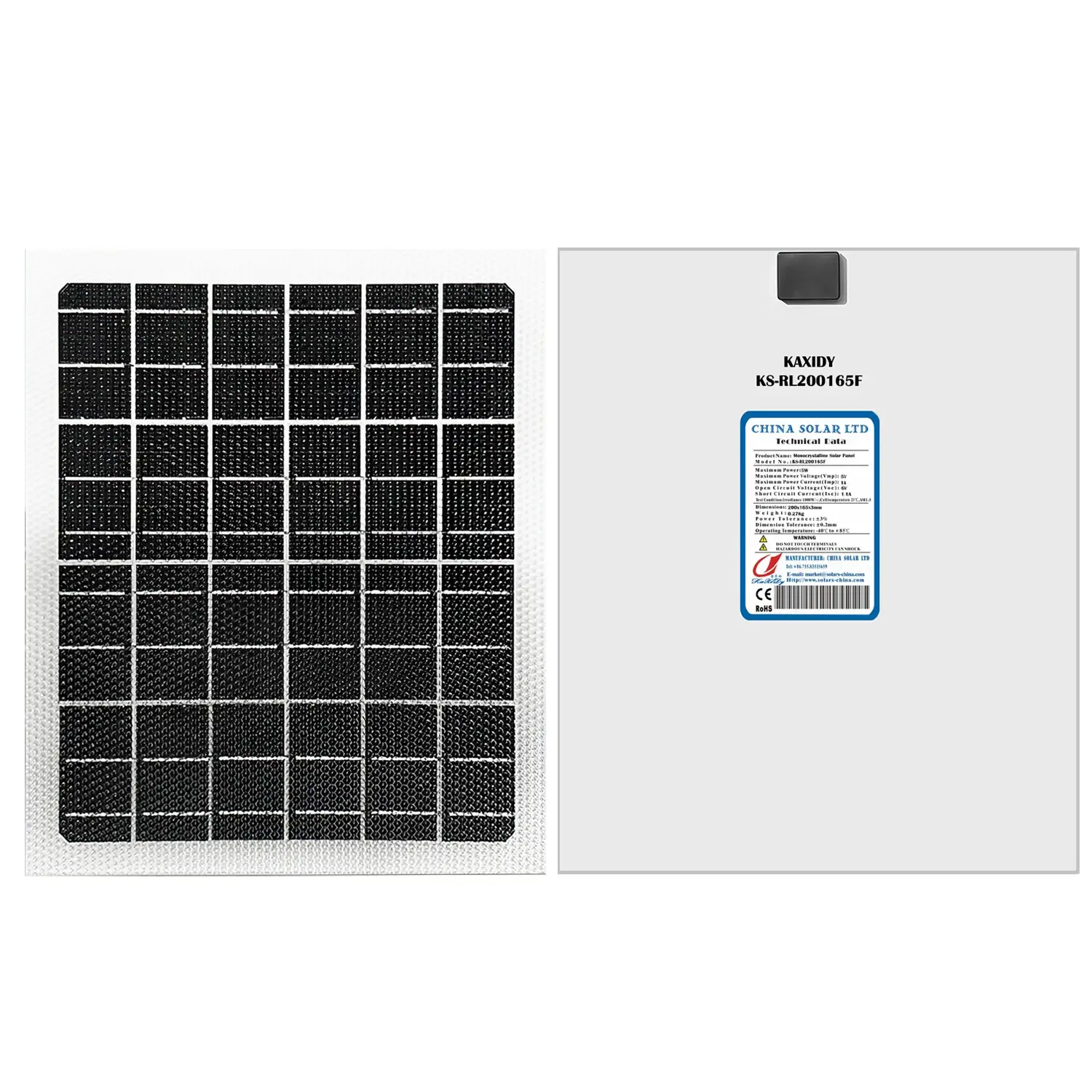 pannello solare 5W