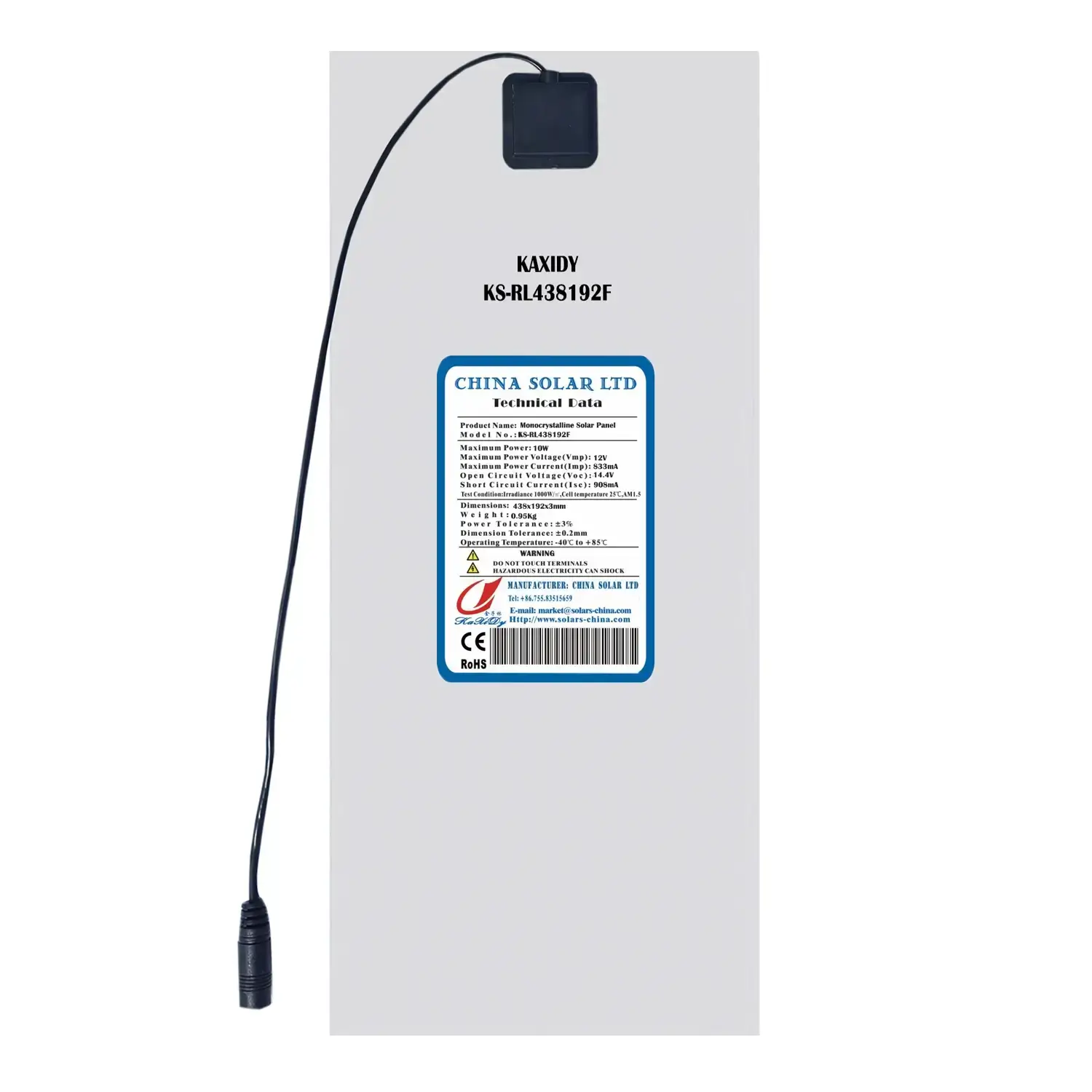 flexible solarmodul 10W