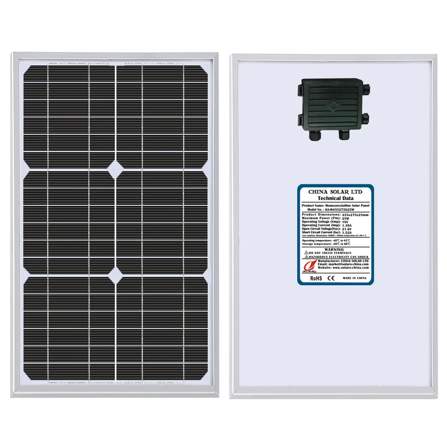 30W Güneş Paneli Modülü