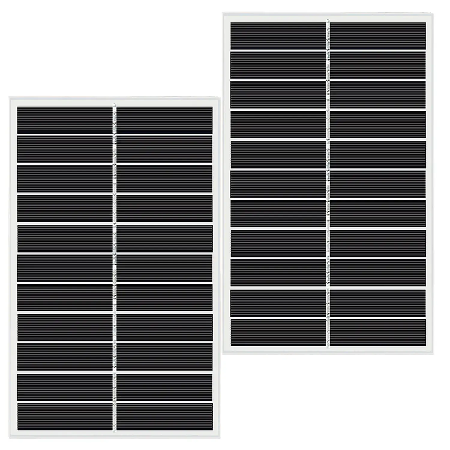 Cam Güneş Panelleri 1,68W 5,5V