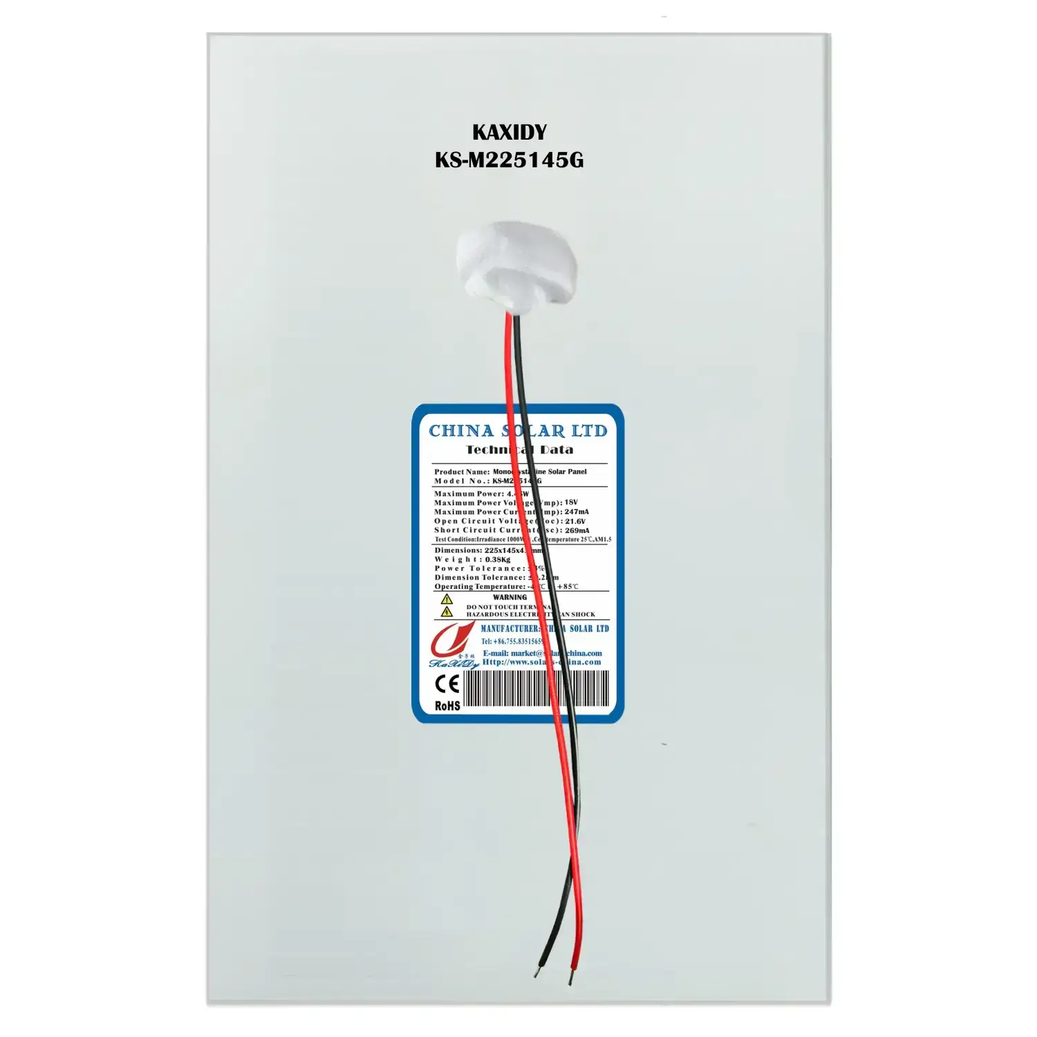 5W Fotovoltaïsche Zonnepanelen