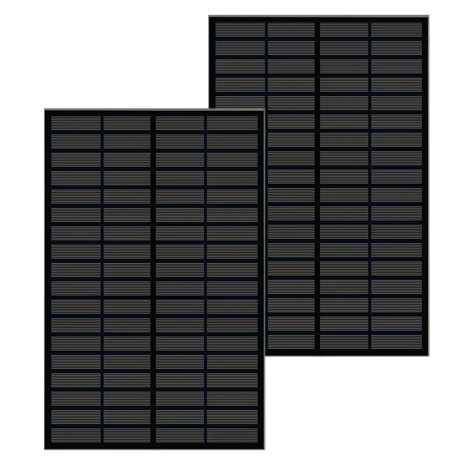 black solar panel 5W