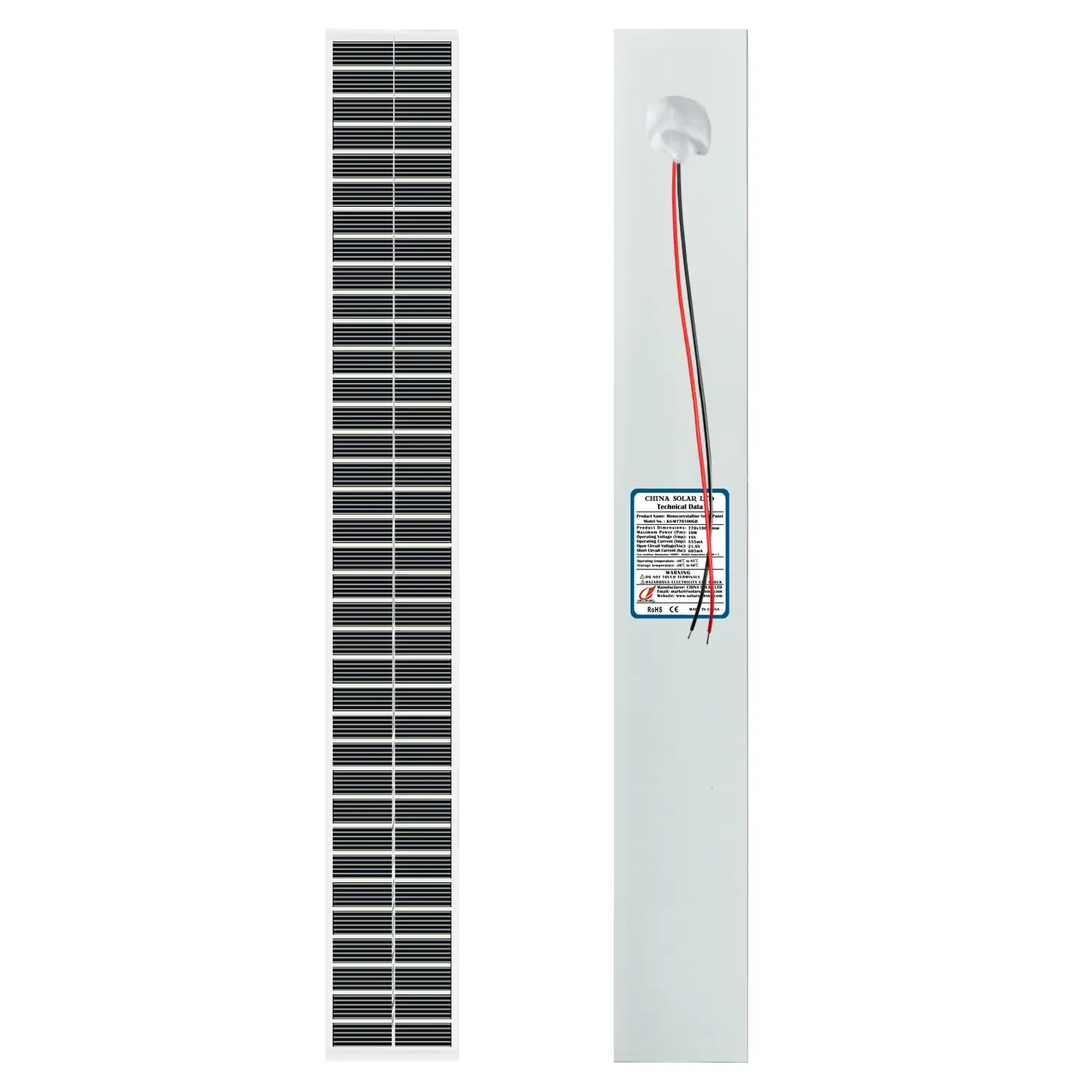 10W pannello solare